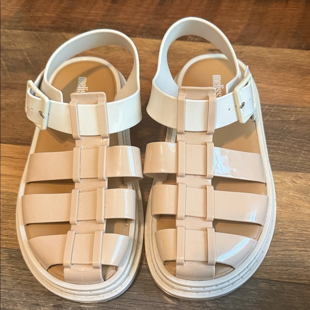 Melissa Cream Sandals